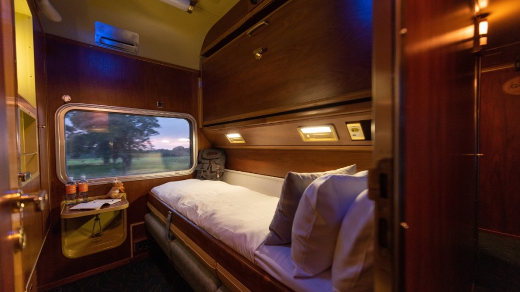 Great Southern train gold class cabin