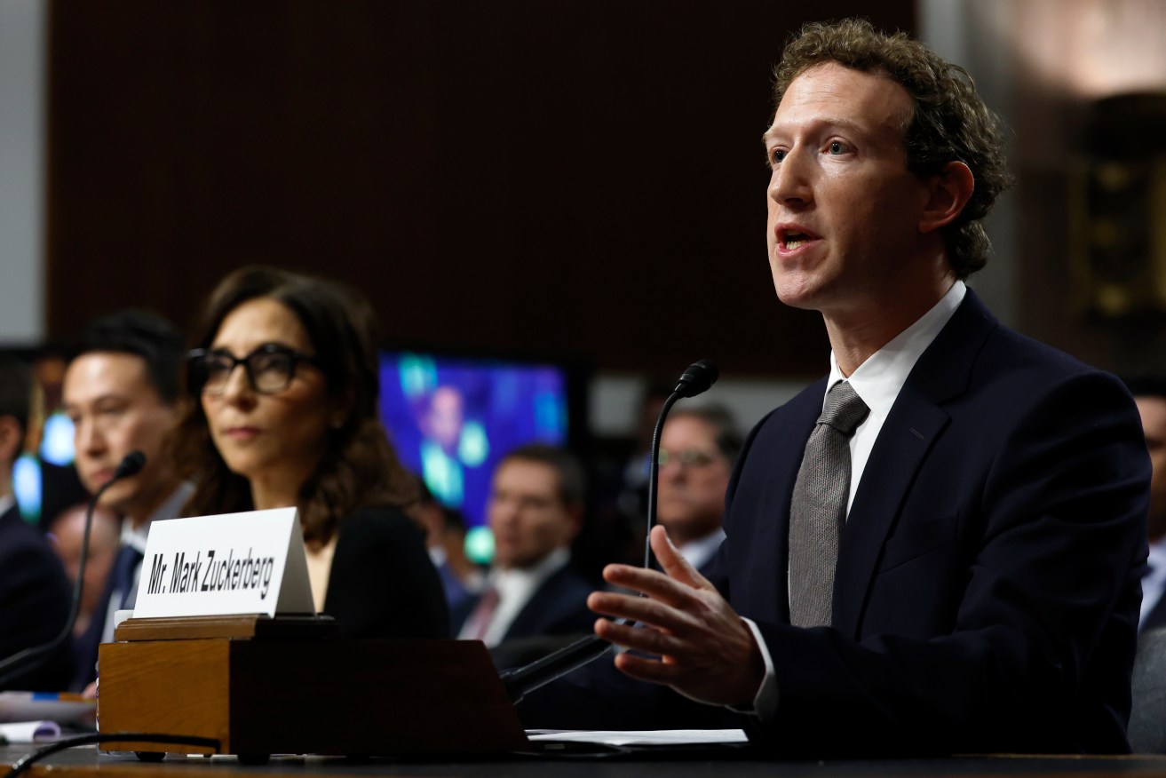 Meta chief executive Mark Zuckerberg has apologised to families at a US Senate hearing about the effects social media has on children.