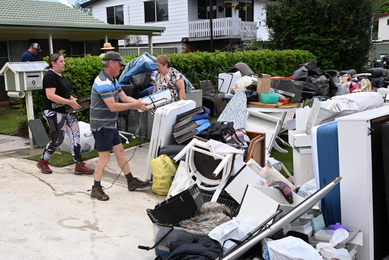 Queensland's recovery focus has switched to the southeast where hundreds of homes were inundated.