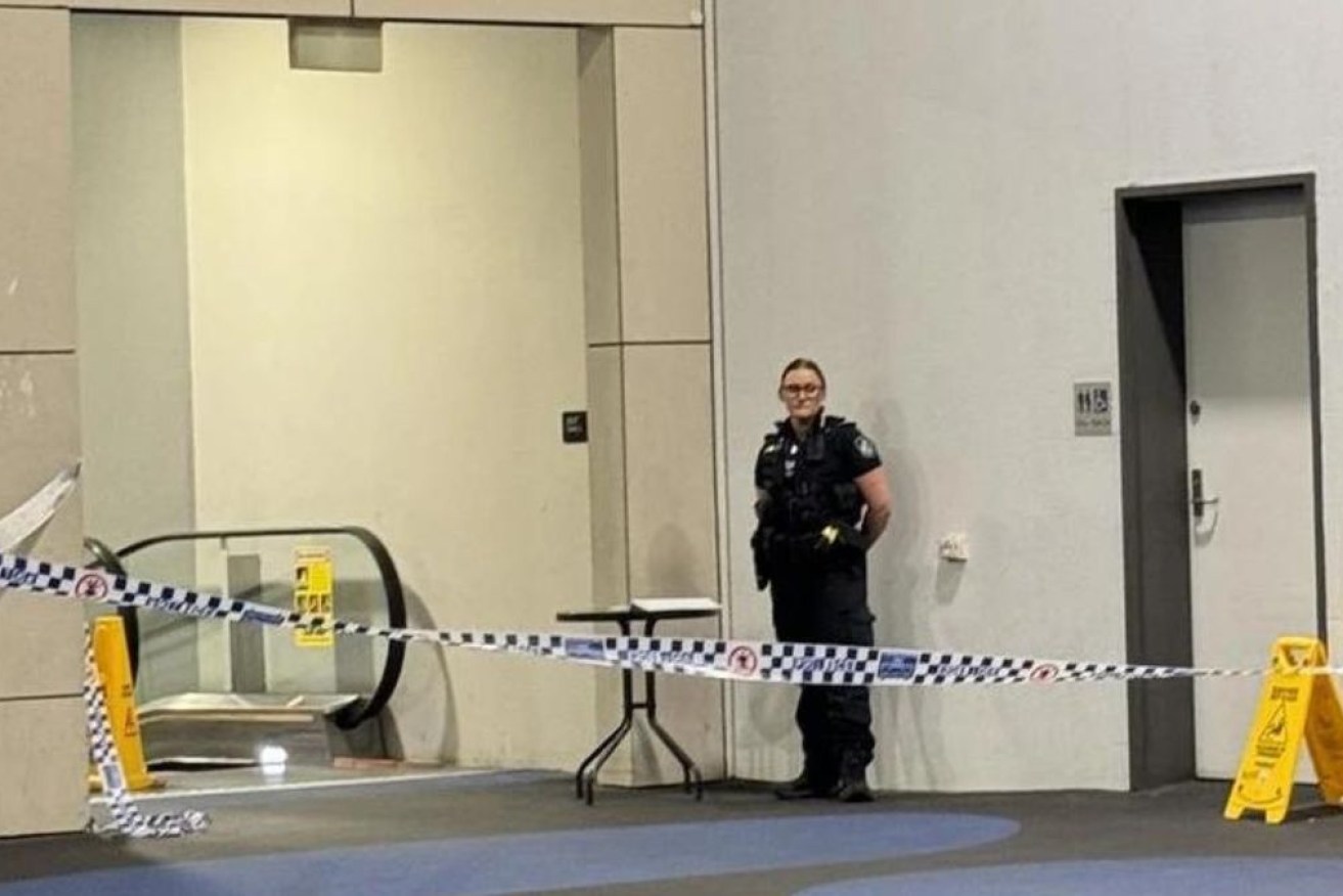 The attack happened at an underground shopping centre car park in Redbank Plains.