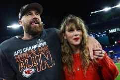 Taylor Swift ready to dash to see boyfriend at Super Bowl