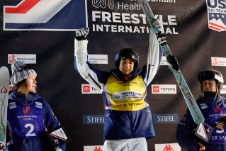 Moguls ace Jakara Anthony creates more history