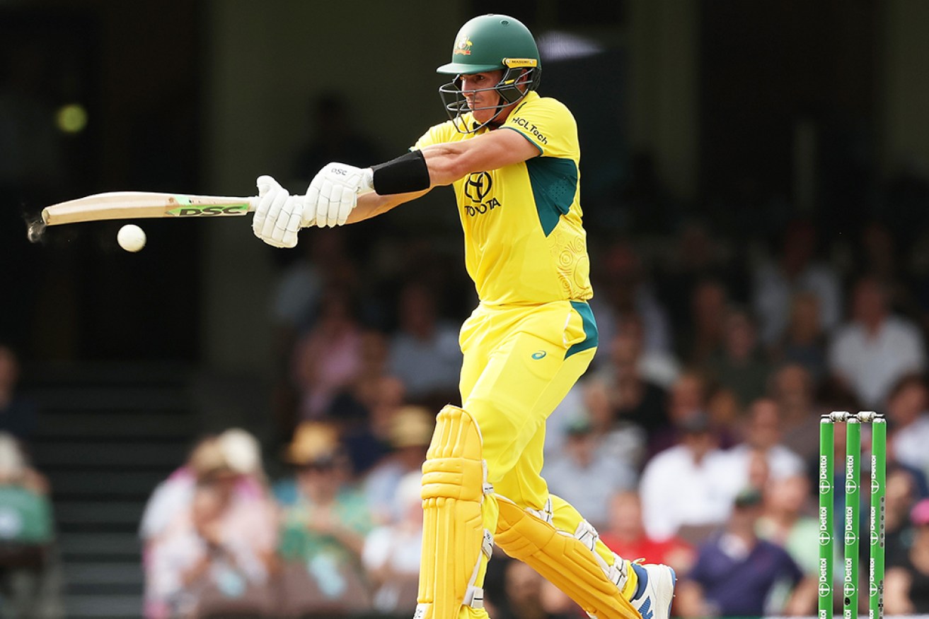 Sean Abbott's 69 and 3-40 with the ball helped Australia seal an ODI series win over West Indies on Sunday.