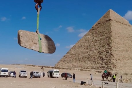 Archeologists slam proposed restoration of Egyptian pyramid as a ‘sad disaster’
