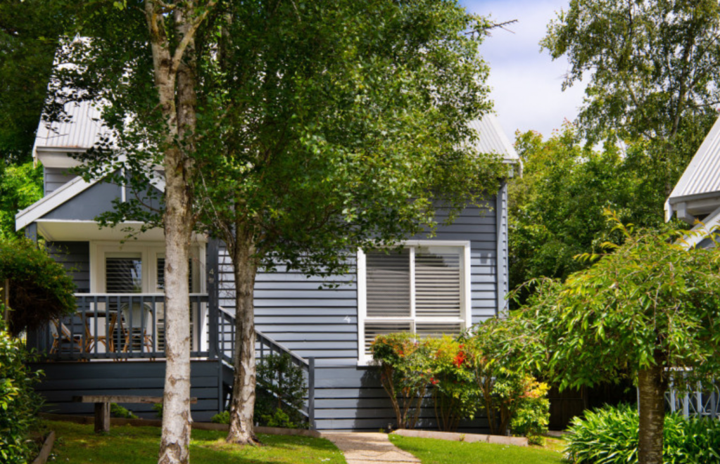 pictured is Lake Orchard Villas in Daylesford