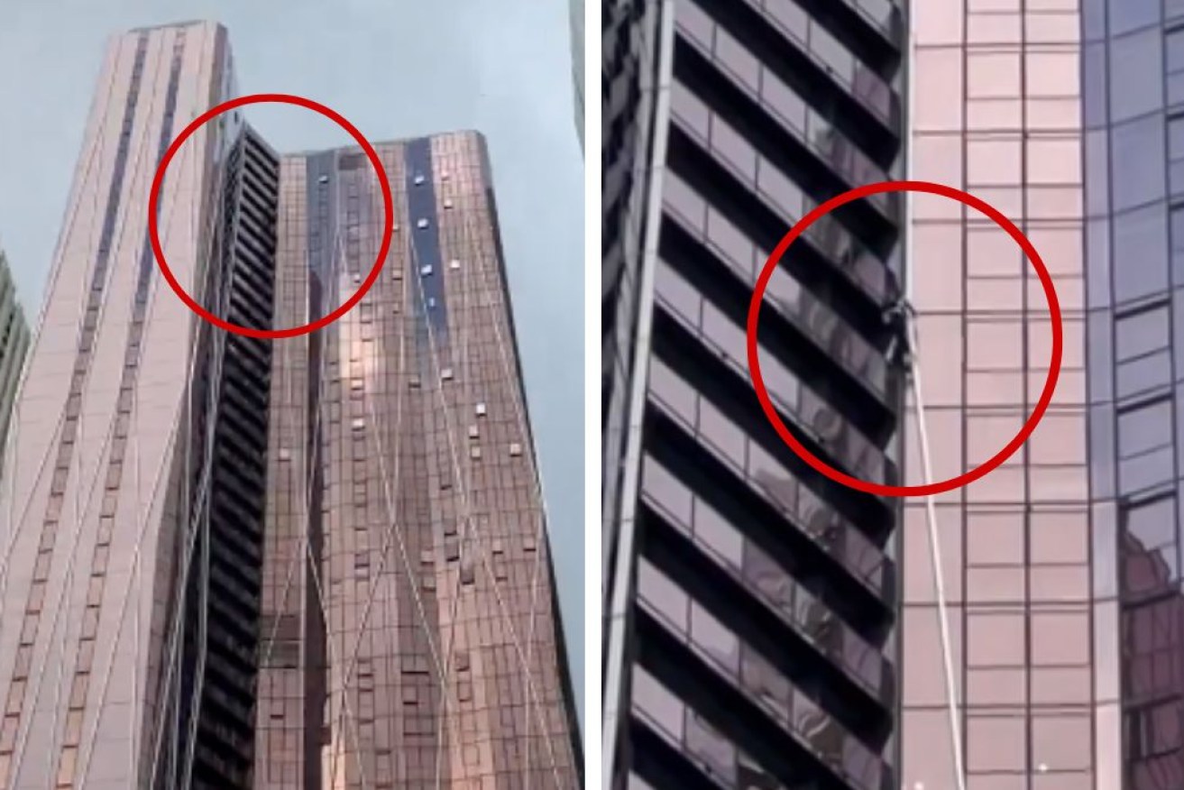 A French man has spent seven days in jail after scaling a high-rise building without safety gear.