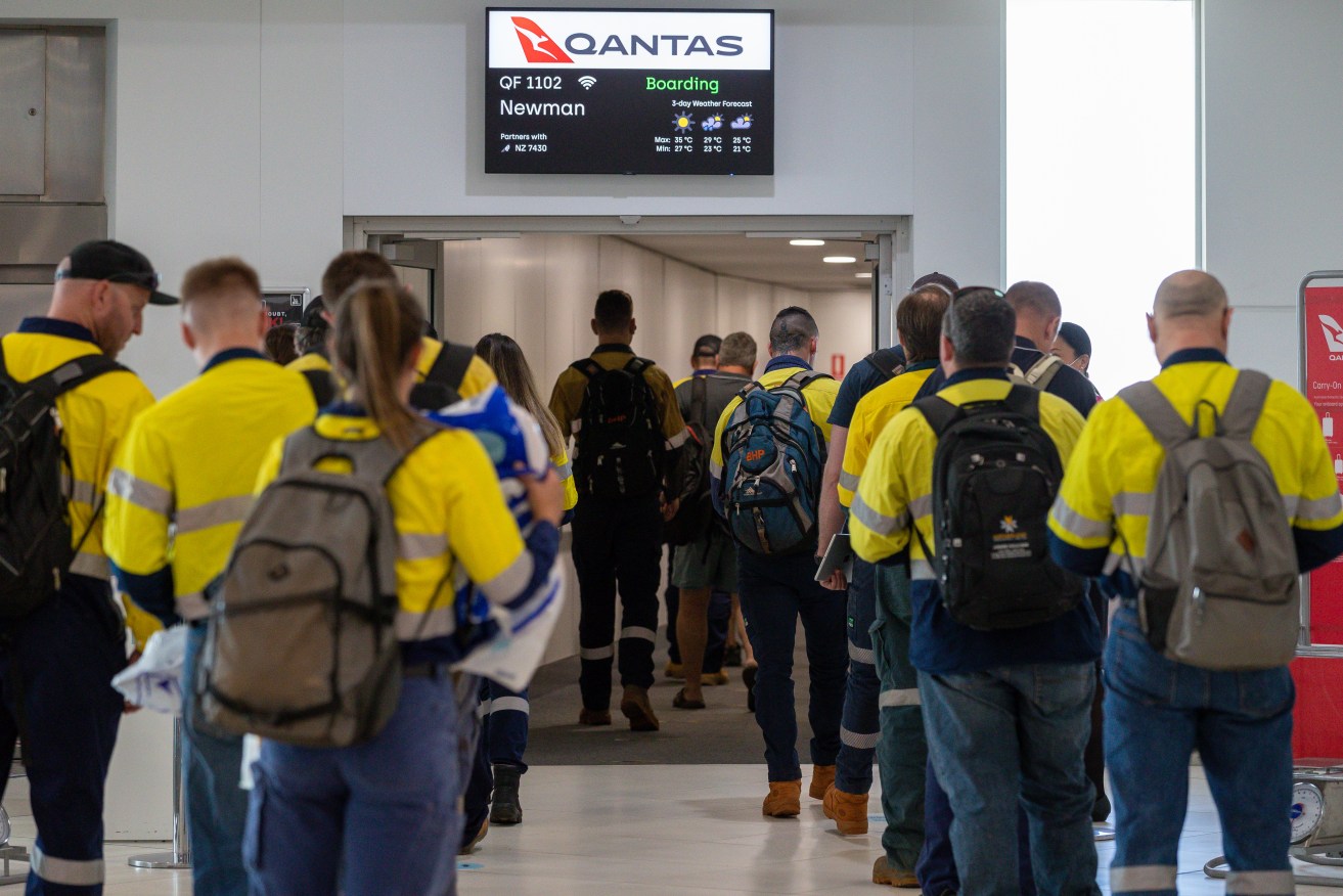 Numerous fly in, fly out mine workers have been affected by the strike at Network Aviation.