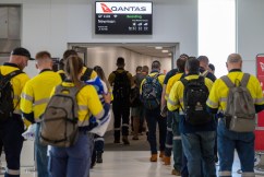 Workers stranded as Qantas pilots walk-off