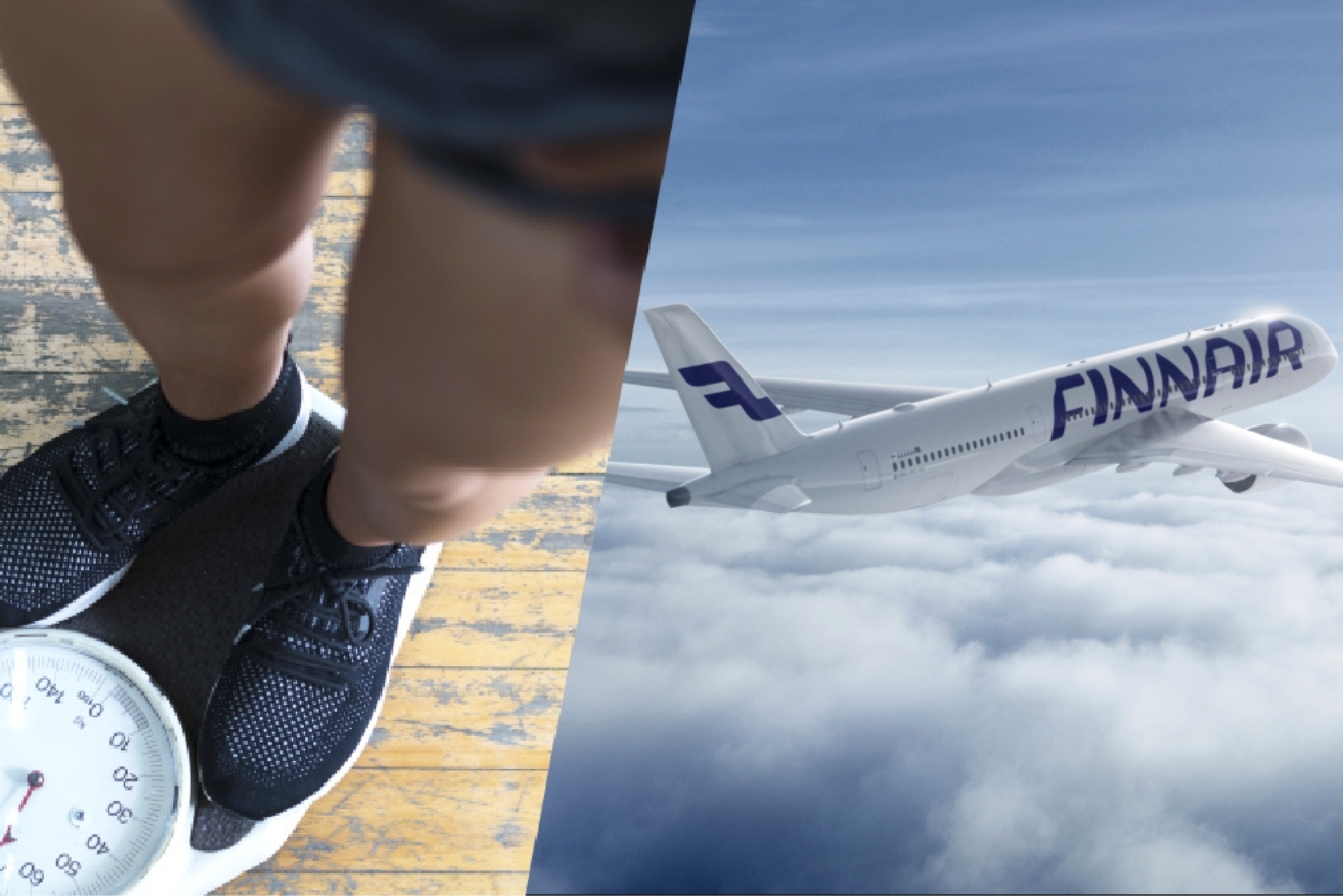 Finnair is weighing passengers, but says it's all in the name of safety.