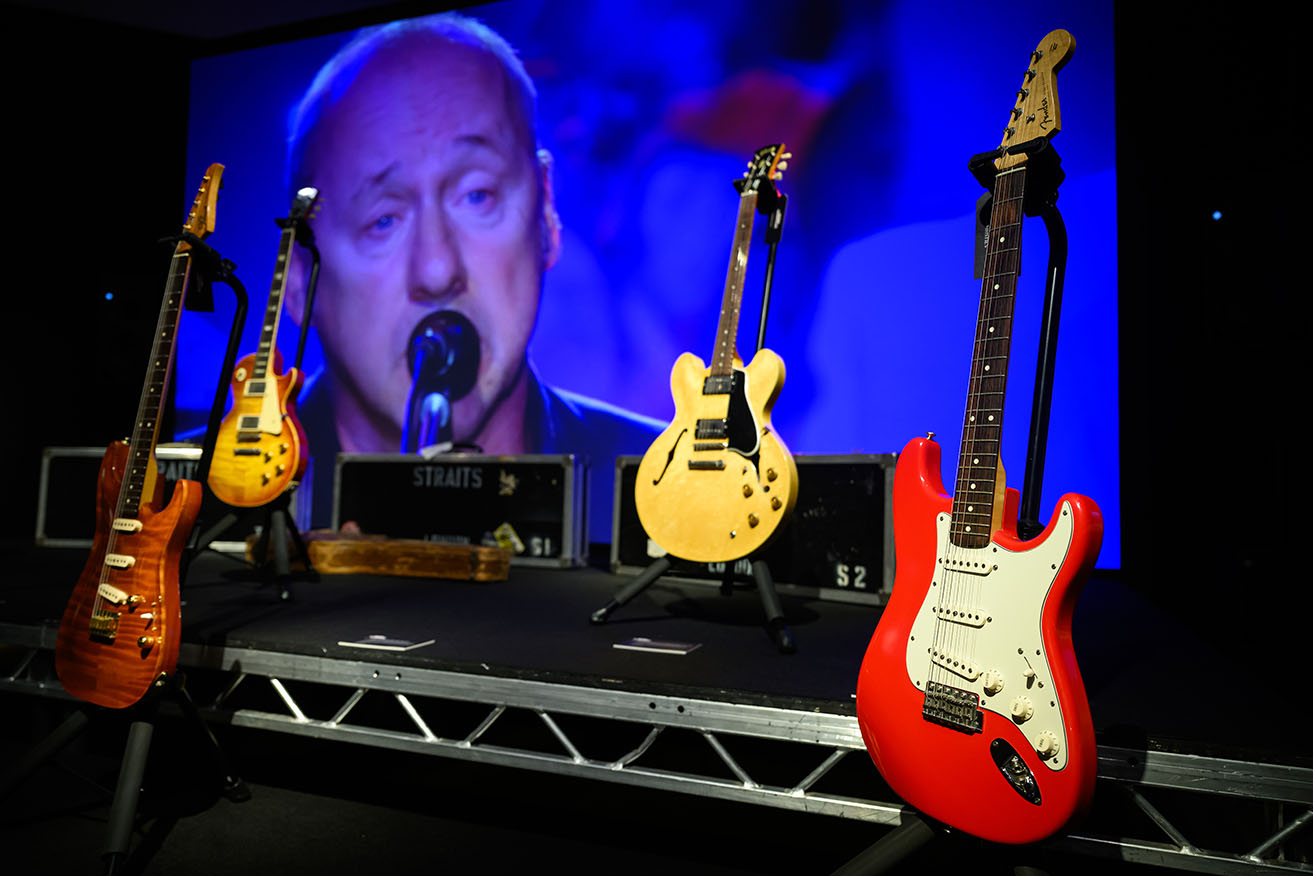 Mark Knopfler has brought some of the world's great guitarists together for a charity recording.
