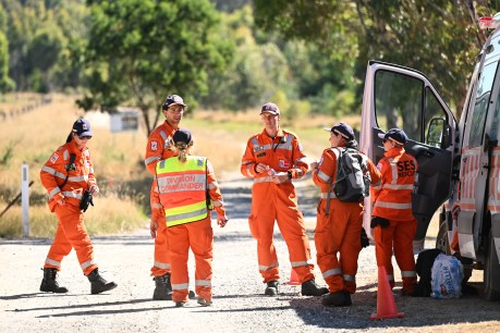 Tough terrain for volunteers in search for missing mum