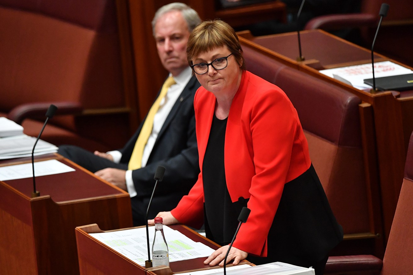 Senator Linda Reynolds has received $90,000 and an apology from the ACT government.