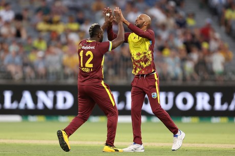 David Warner goes down swinging as West Indies avoid T20 clean sweep