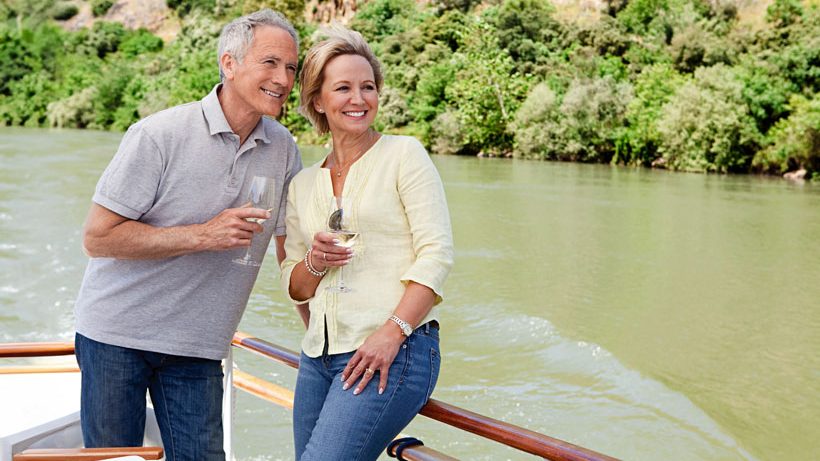 Enjoy wine on-board Viking river cruise