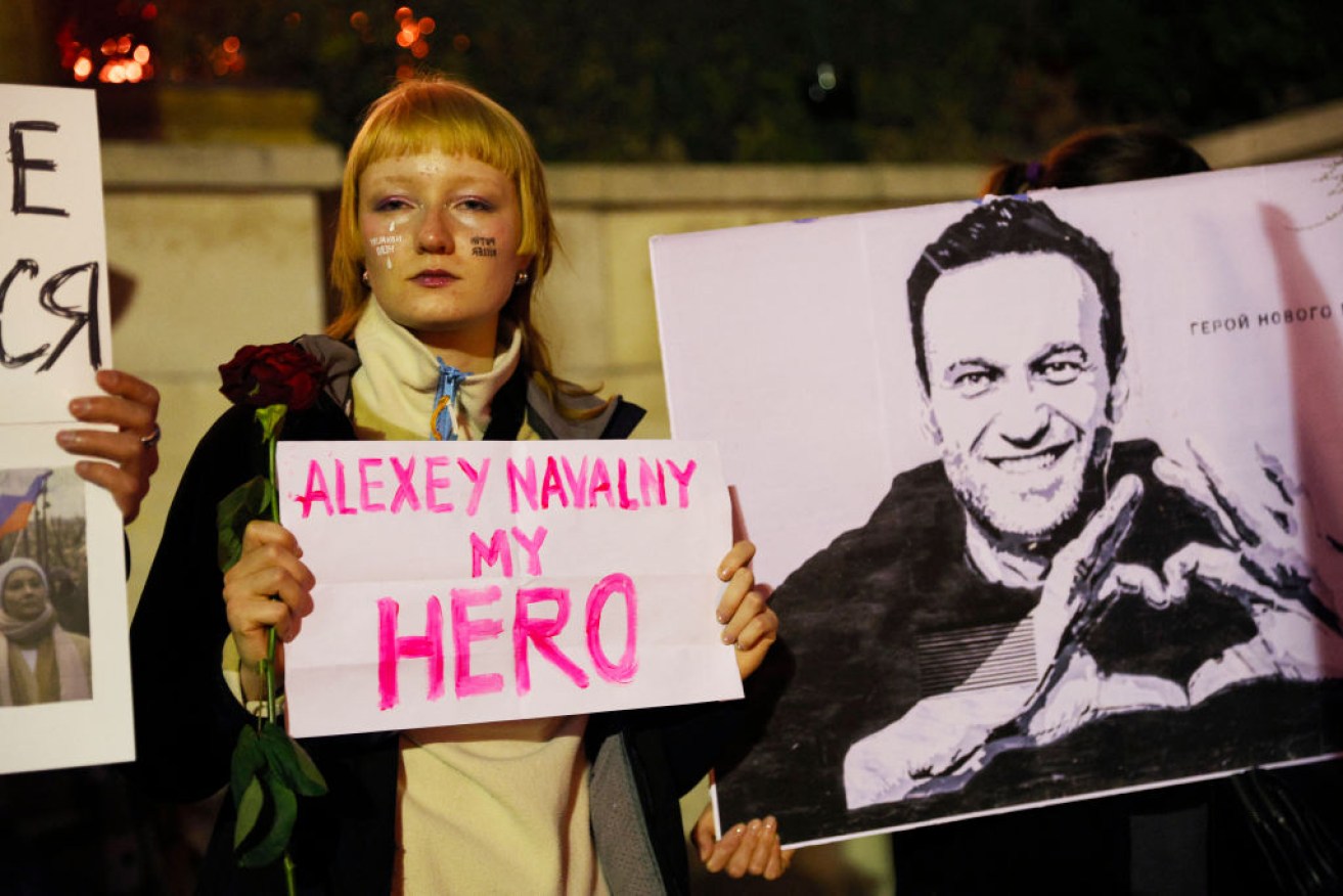 Alexei Navalny's death has brought out his supporters. 