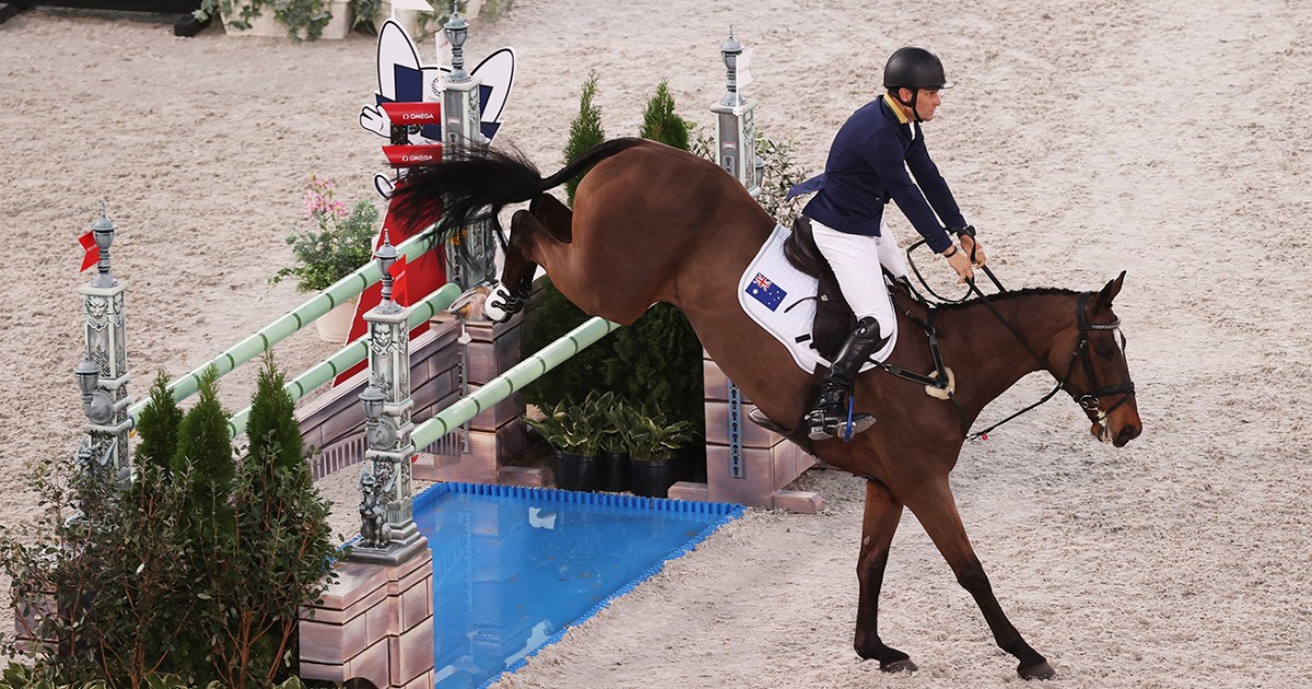 Sorry Olympic showjumper Shane Rose cleared for mankini stunt