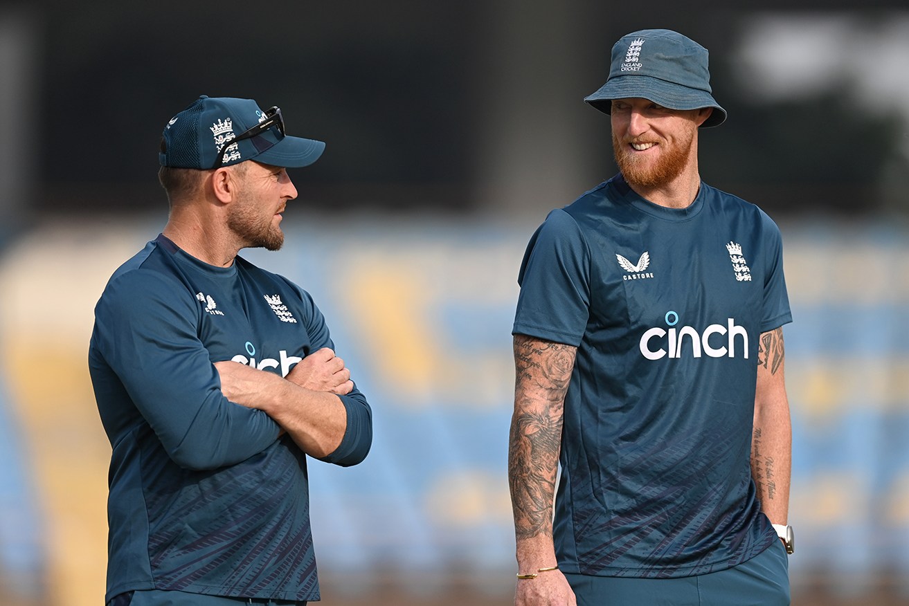 England coach Brendon McCullum and captain Ben Stokes intend to continue playing Bazball in India.