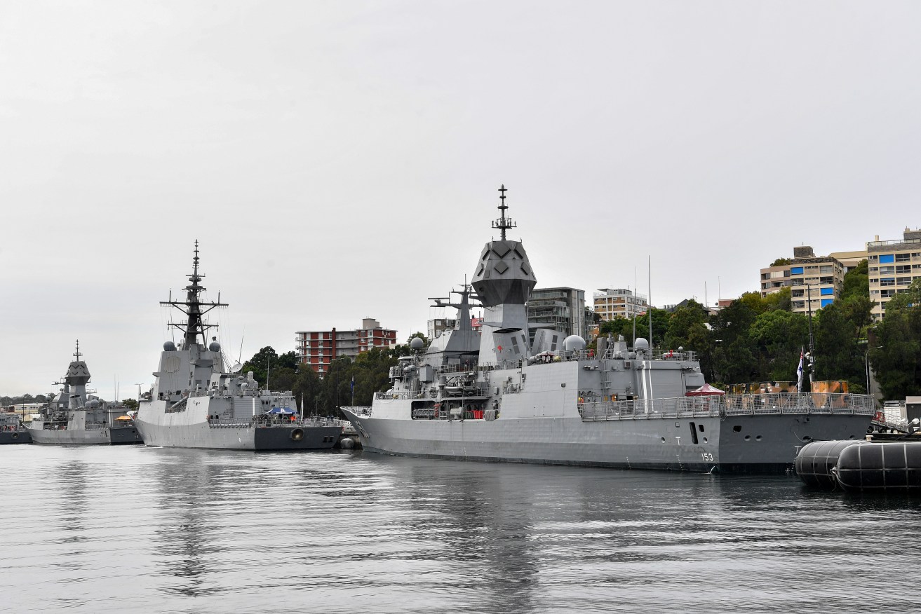 Australia's fleet of naval warships will shrink, before being more than doubled to 26.