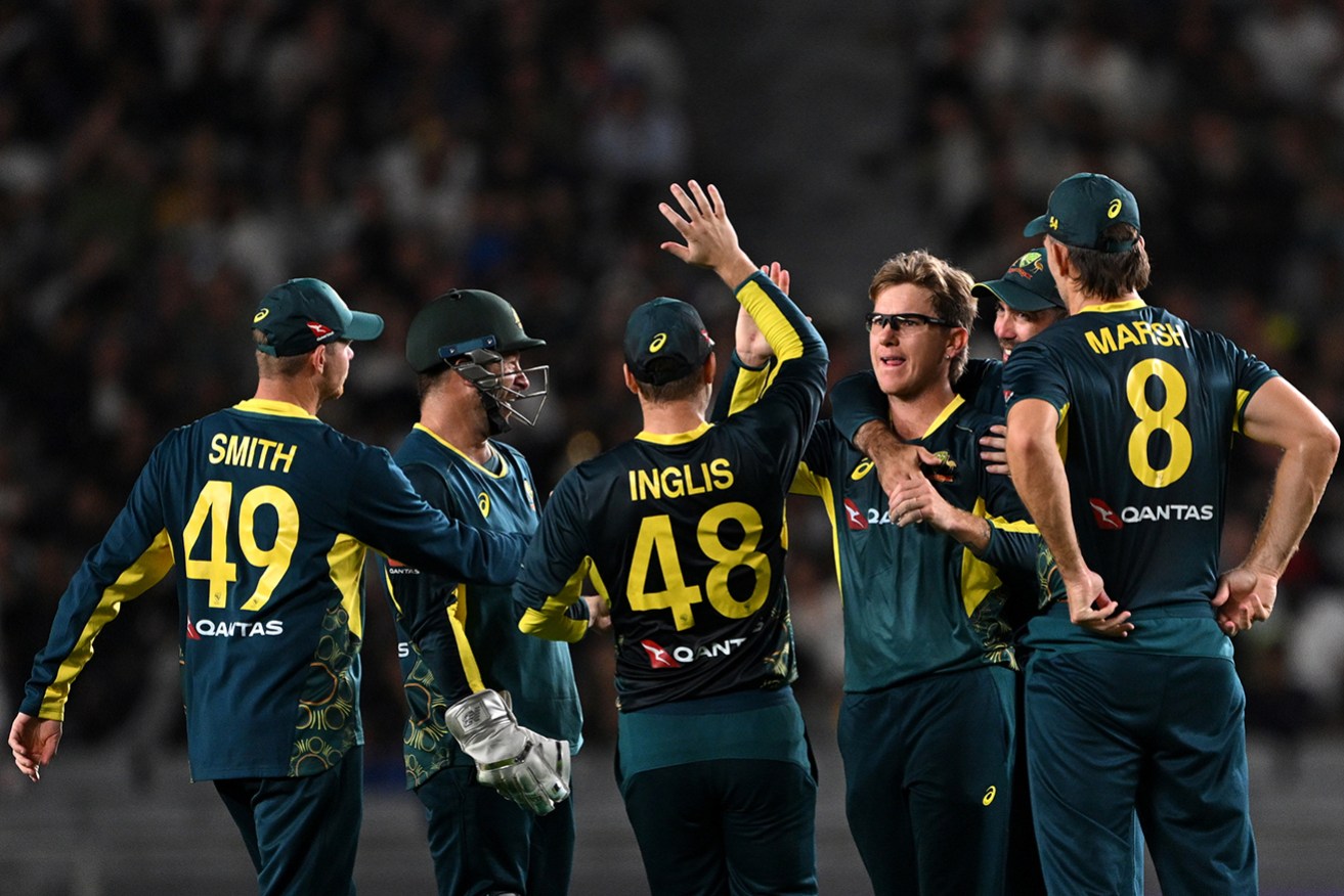 Australia has swept New Zealand 3-0 in their T20 series after a comfortable 27-run game three win.