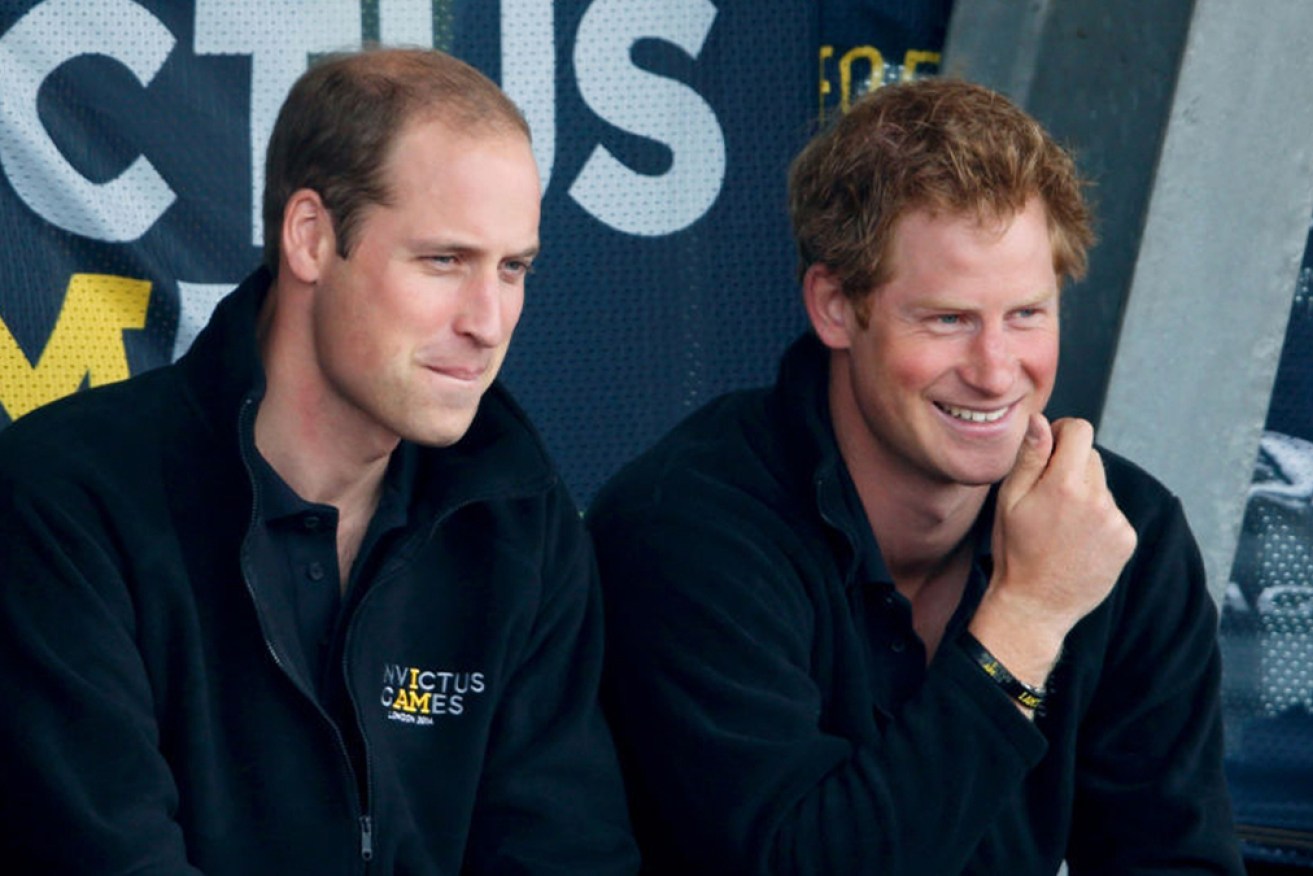 Princes William and Harry once-united at the inaugural 2014 Invictus Games. 
