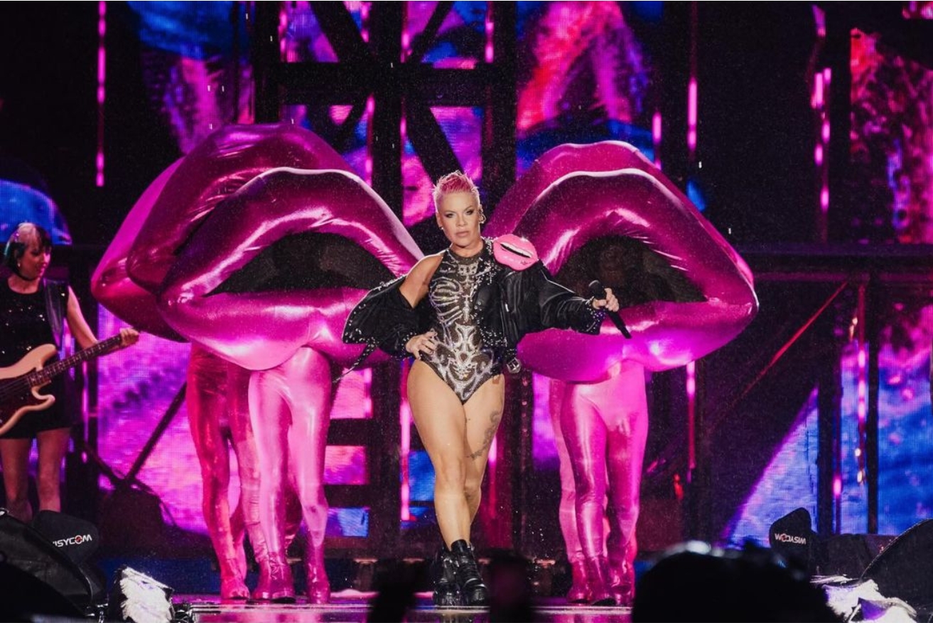 Pink kicked off the Australian leg of her Summer Carnival tour in Sydney.