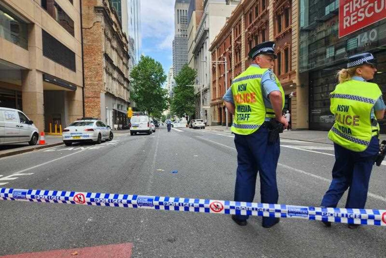 A man has been charged after a shooting in the Sydney CBD in which another man was wounded.