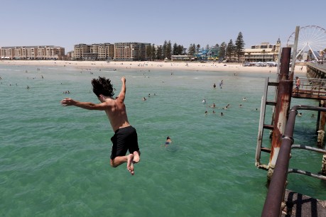 South-eastern Australia swelters as temperature records tumble in autumn heatwave