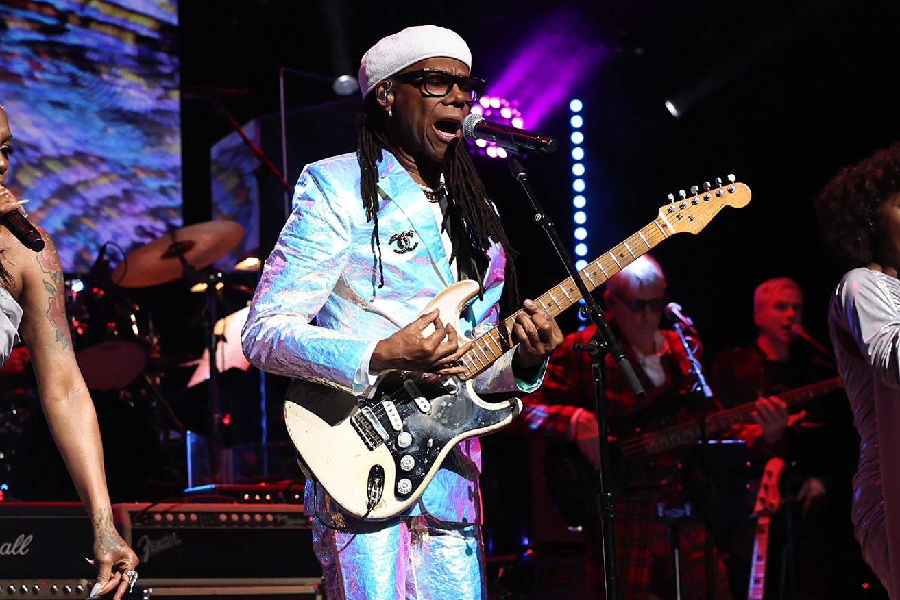 Performer and producer Nile Rodgers is being honoured as a ground-breaking pioneer.