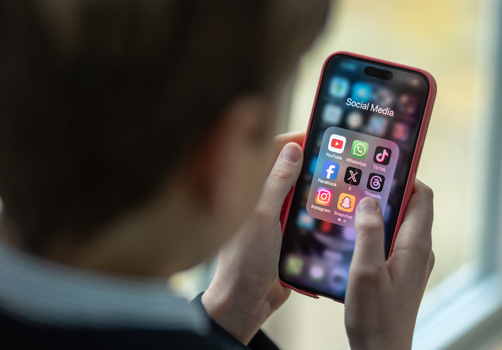 pictured are Meta apps, some of which is where fraud is prevalent