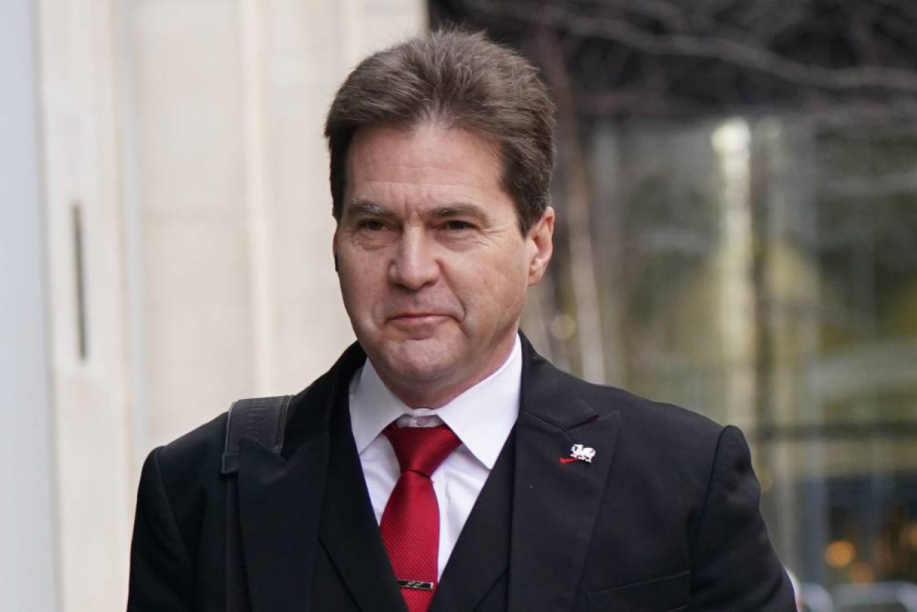 Dr Craig Wright arrives at the Rolls Building in London for a hearing over the identity of the creator of Bitcoin. 