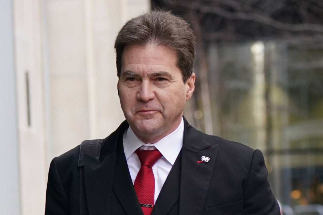 Dr Craig Wright arrives at the Rolls Building in London for a hearing over the identity of the creator of Bitcoin.