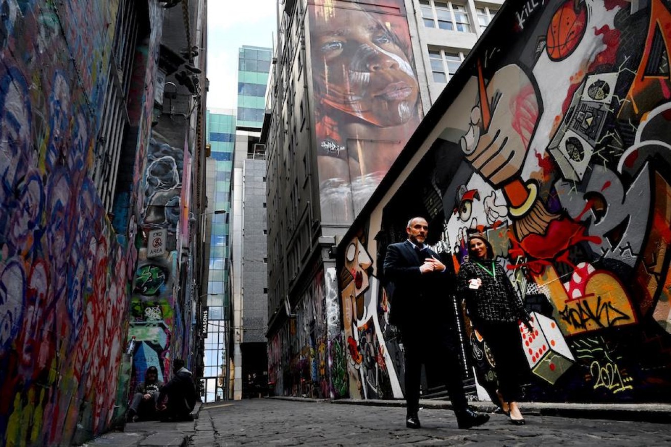 The laneways in Melbourne are part of its charm.