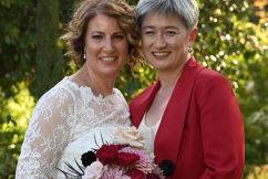 Penny Wong ties knot with Sophie Allouache