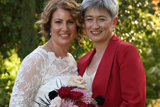 Penny Wong ties knot with Sophie Allouache