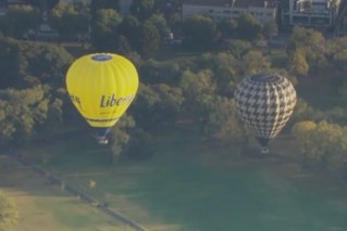 Man dies after falling from hot-air balloon