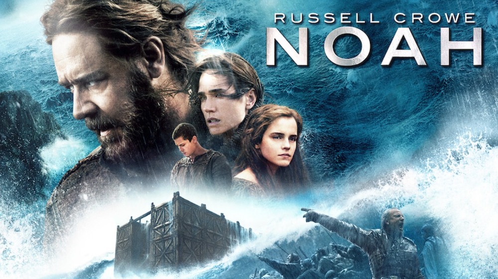 Pictured is the movie poster for Noah