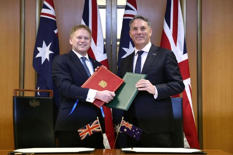 Australia joins drone alliance, boosts UK ties