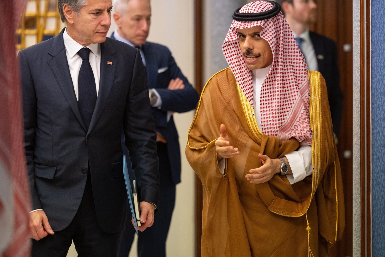 US Secretary of State Antony Blinken began his latest Middle East tour on Wednesday in Saudi Arabia.