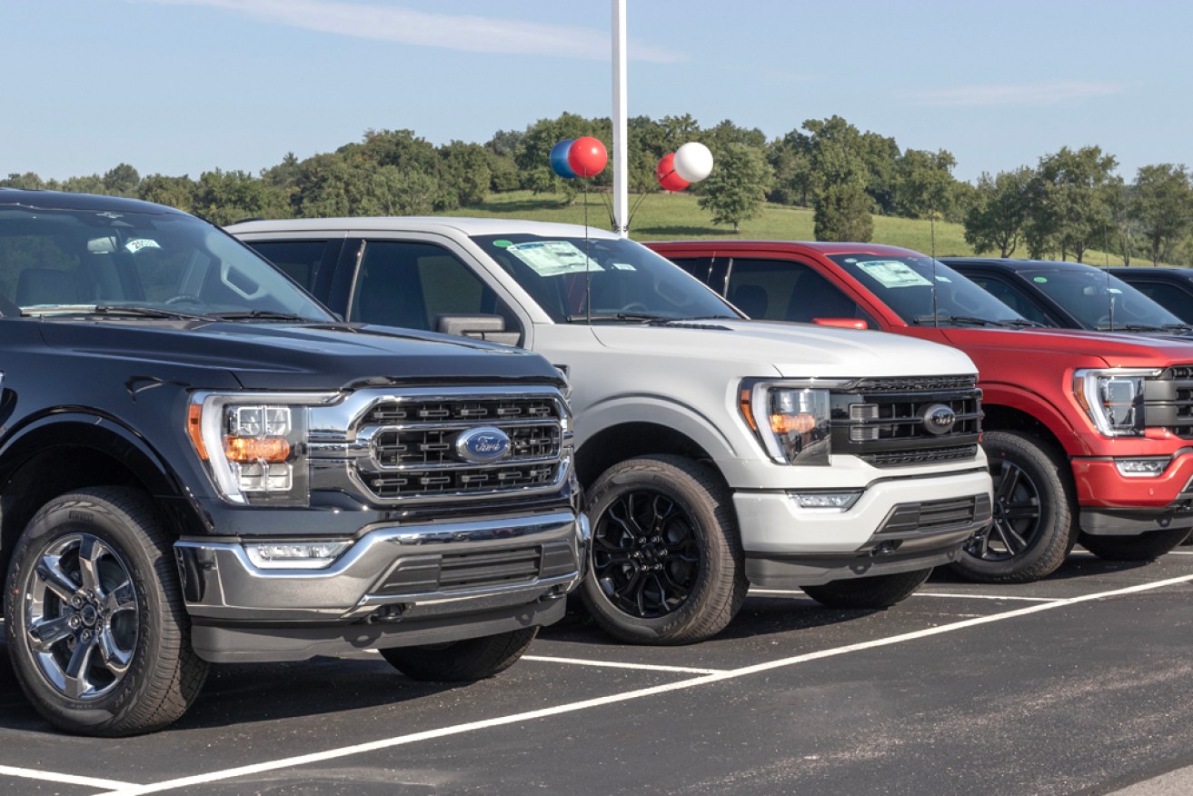 The F150s affected in the latest recall were all built in the US and converted to right-hand drive for the Australian market.