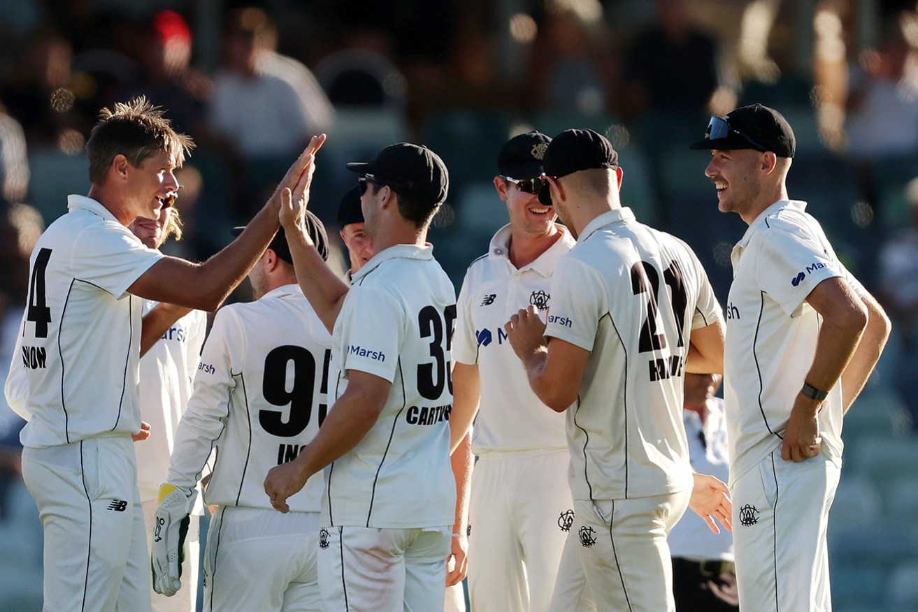 Cameron Gannon's five wickets helped WA rout Tasmania for a crushing Sheffield Shield final win.