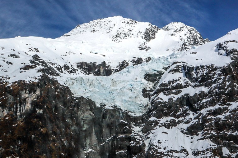 NZ glaciers shrinking due to global warming