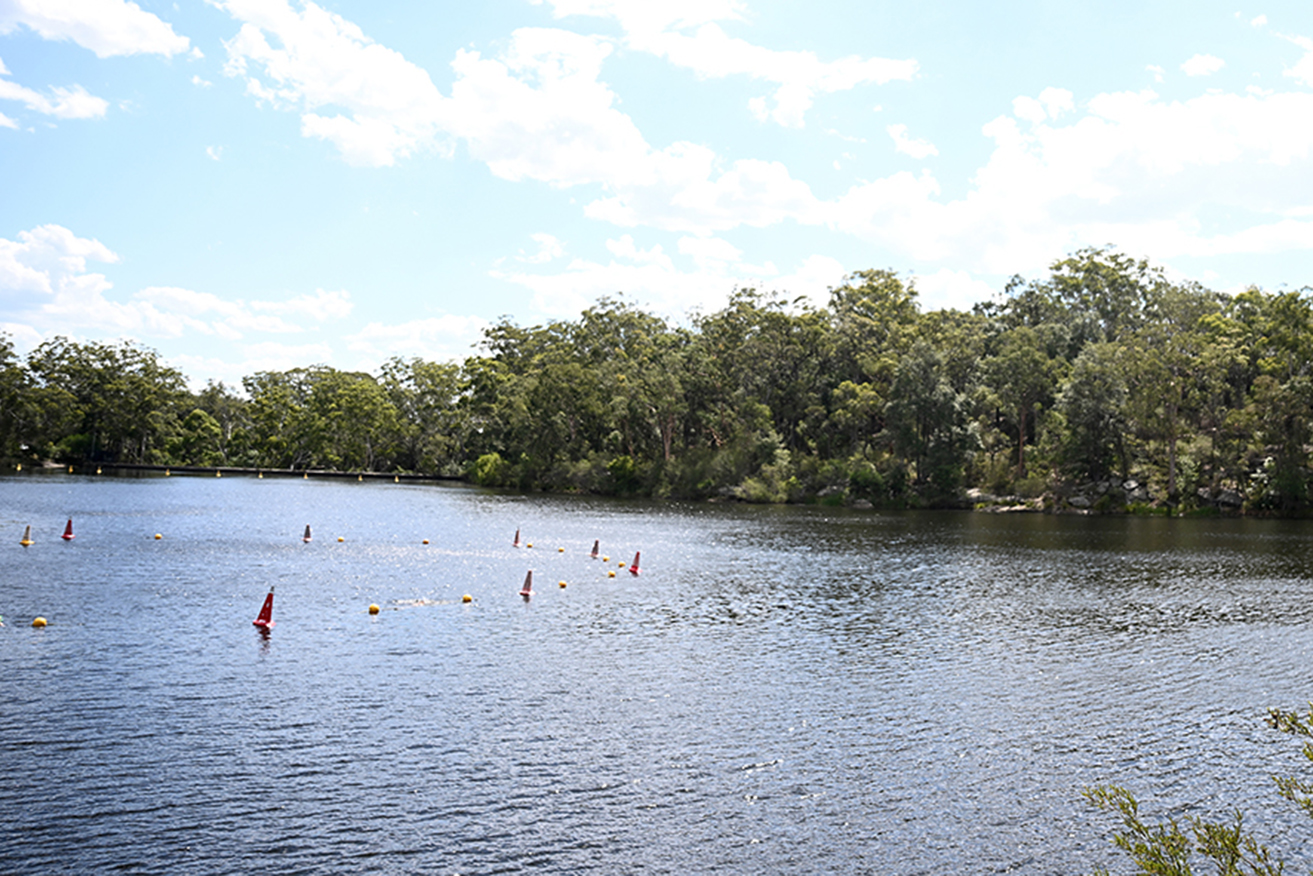 Police have been called to Lake Parramatta after a man failed to resurface. 