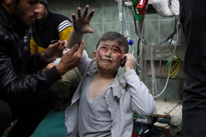 ‘Dozens killed’ in Gaza attacks, hospitals blockade