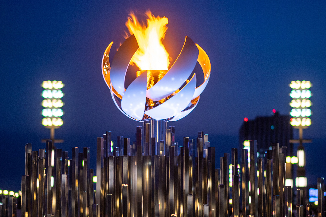 The Olympic flame is reportedly going to be set up close to the Louvre Museum.