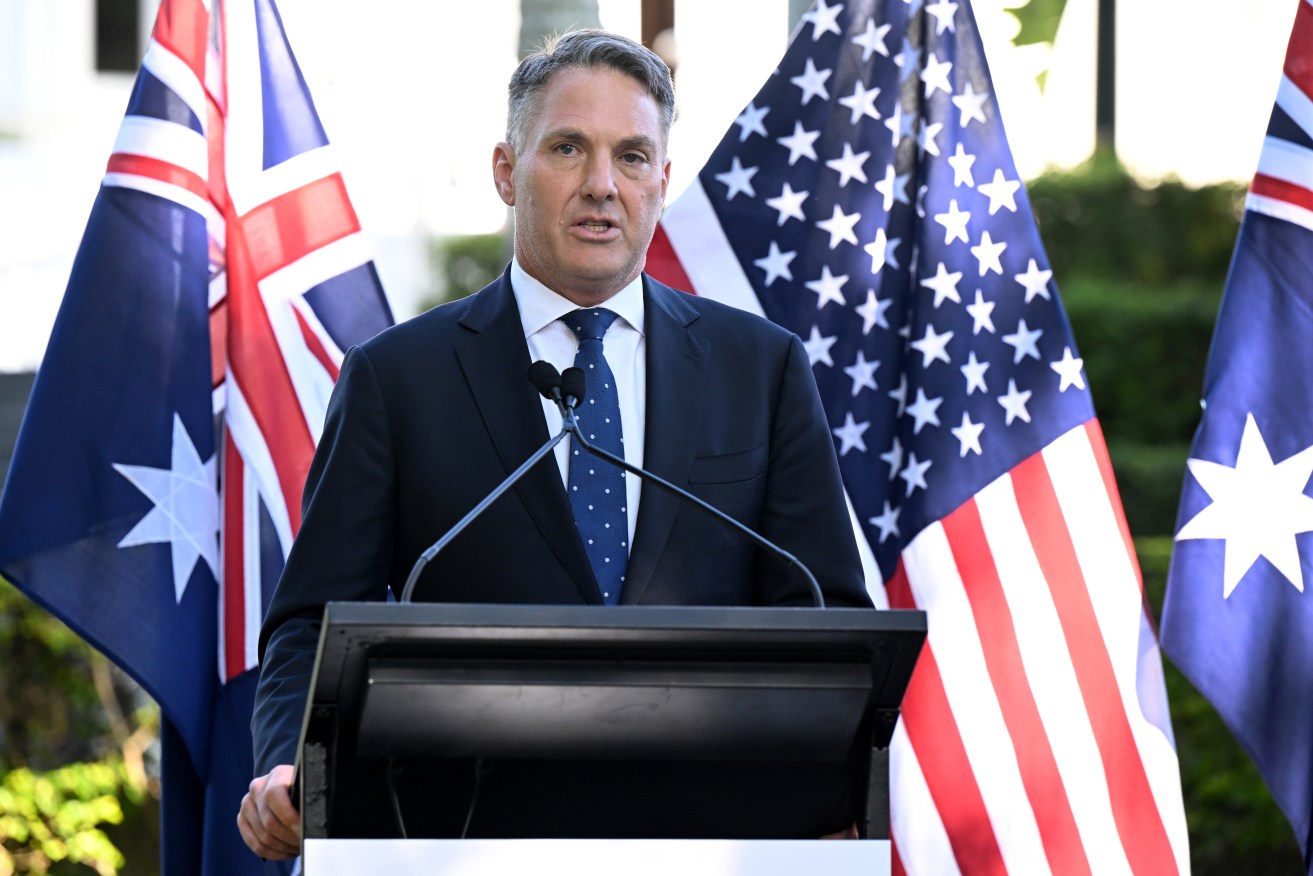 Defence Minister Richard Marles has set out a strategy for the military in a Canberra speech.
