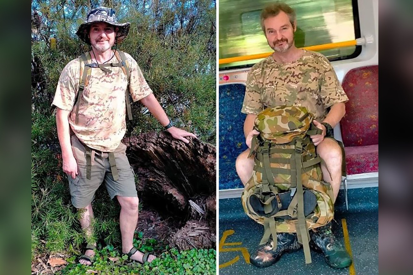Darren Banks, 57, has been missing for nearly two weeks after not returning from a bushwalk.