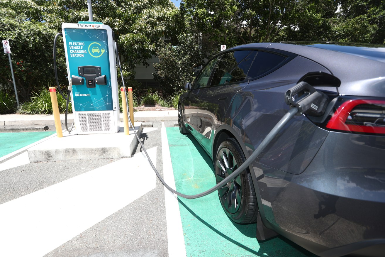 There are almost 900 fast-charging sites for electric vehicles around the country. 