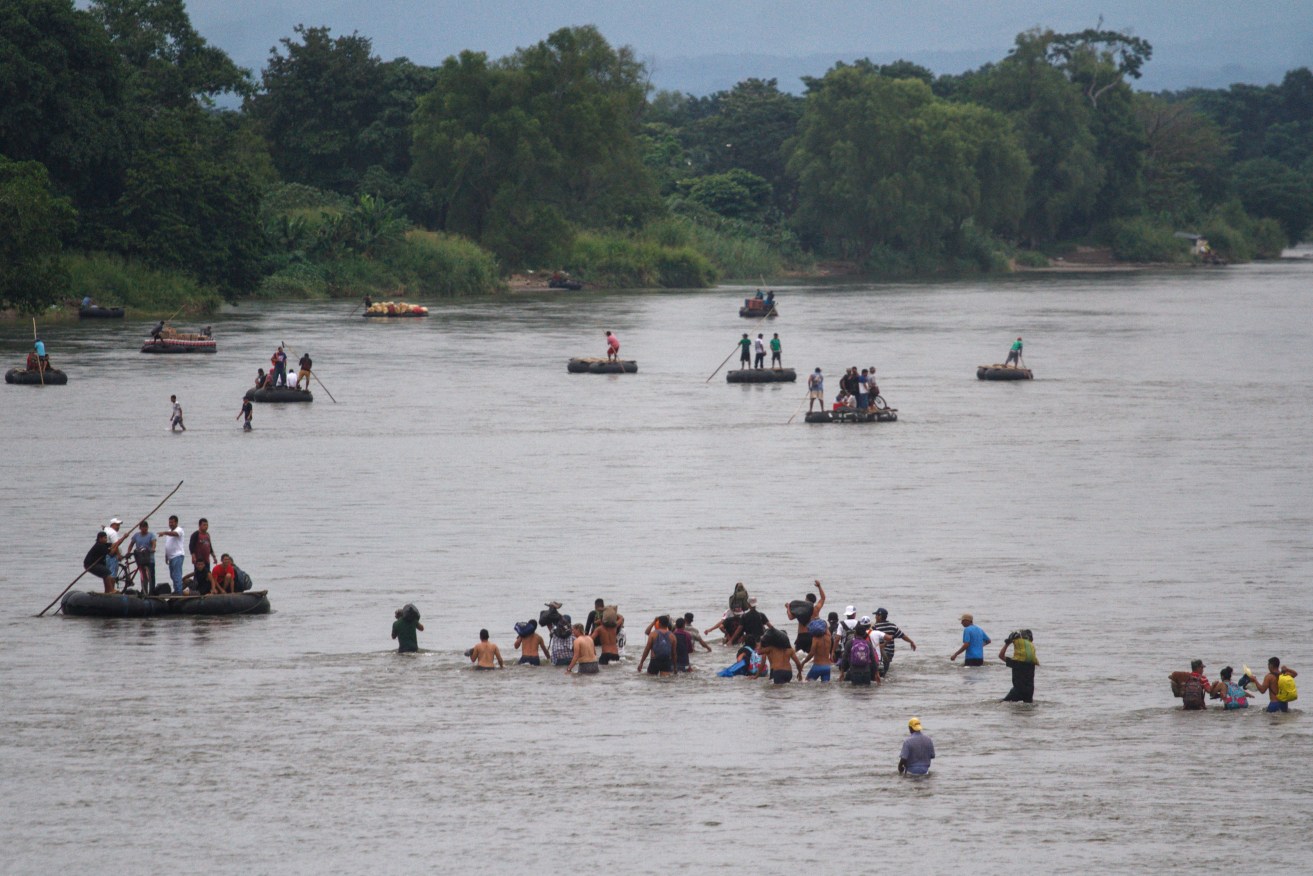 Many migrants hoping to get to the United States depart from Guatemala by boats.