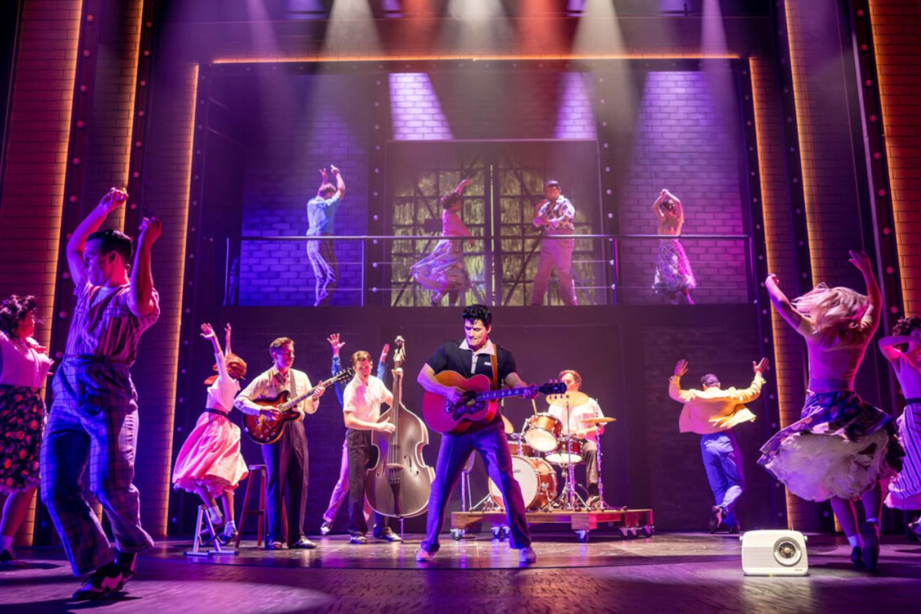 The musical is full of sparkle, jitterbug and jive. 