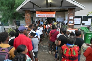 Voters out for Solomon Islands’ biggest-ever election